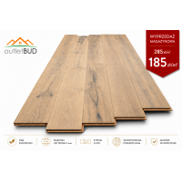 Deska Podłogowa Dębowa XXL Rustic 14(3)x190x1900mm 1-LAM Click Szczotkowana