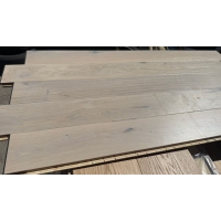 deska barlinecka Dąb Szczotkowany Fazowany Kremowy Lakier mat 14x110x1092m