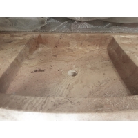 Umywalka kamienna 150x65cm z TRAWERTYNU naturalnego